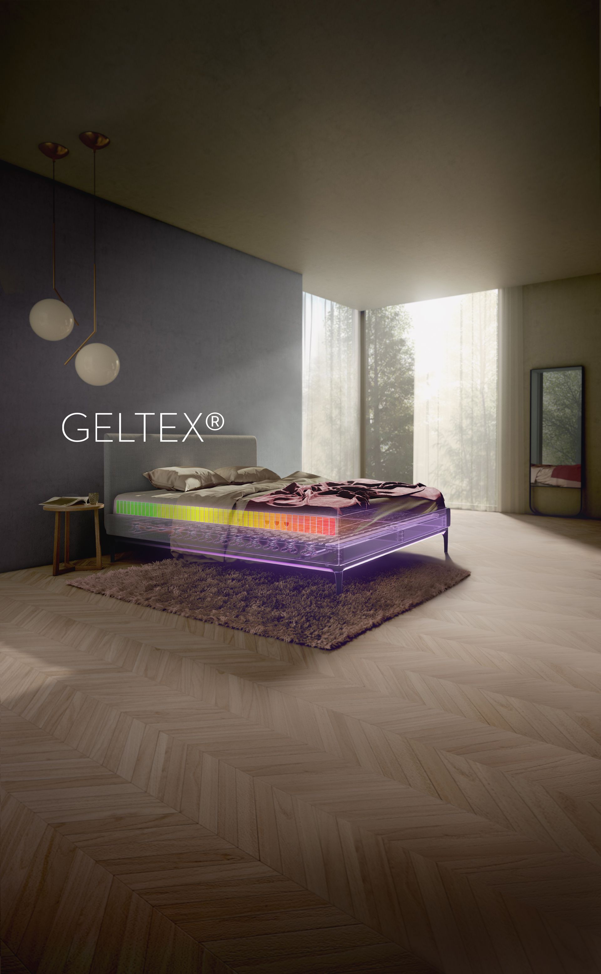 matelas GELTEX<sup>®</sup> 